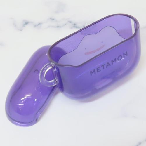 ポケットモンスター エアーポッズケース AirPods 4 対応 ソフトケース メタモン ポケモン キャラクター グッズ
