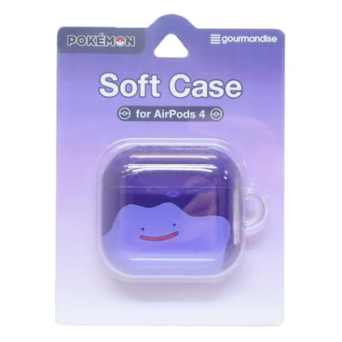 ポケットモンスター エアーポッズケース AirPods 4 対応 ソフトケース メタモン ポケモン キャラクター グッズ
