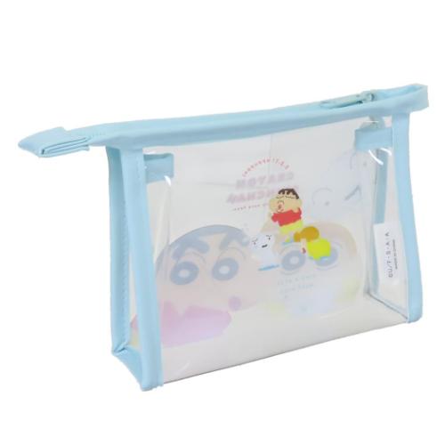 クレヨンしんちゃん コスメポーチ フチイロポーチ あっぷっぷ！ アニメキャラクター グッズ