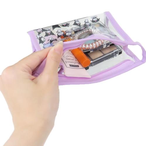 クロミ コスメポーチ フチイロポーチ サンリオ キャラクター グッズ