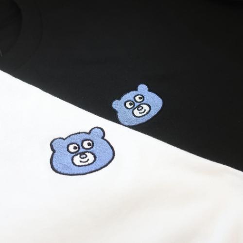 冬眠できないクマ Tシャツ T-SHIRTS カオ L キャラクター グッズ メール便可