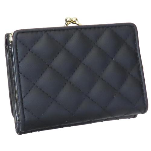 ハローキティ レディース財布 口金財布 天使と小悪魔 ブラック サンリオ キャラクター グッズ