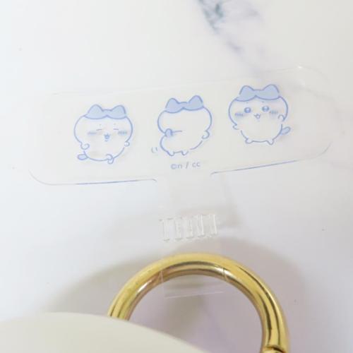 ちいかわ スマホアクセ マルチリングプラス マスコットストラップ ハチワレ キャラクター グッズ