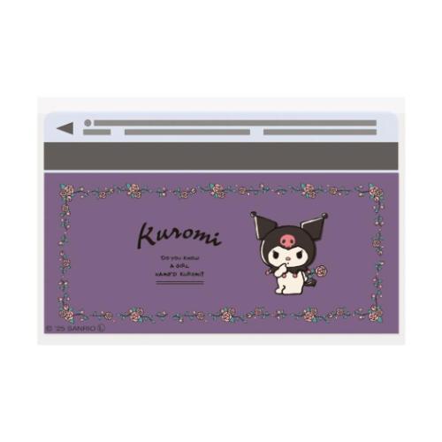クロミ カードケース マイナカードクリアケース 顔見え 6枚入り サンリオ キャラクター グッズ メール便可