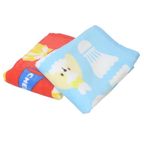 DOKOINU? フェイスタオル プリントロングタオル ドコイヌ バドミントン 面白雑貨 グッズ メール便可