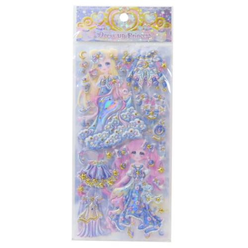 きせかえシール シール ドレスアッププリンセスシール ドリーミームーンプリンセス DECOシール グッズ メール便可