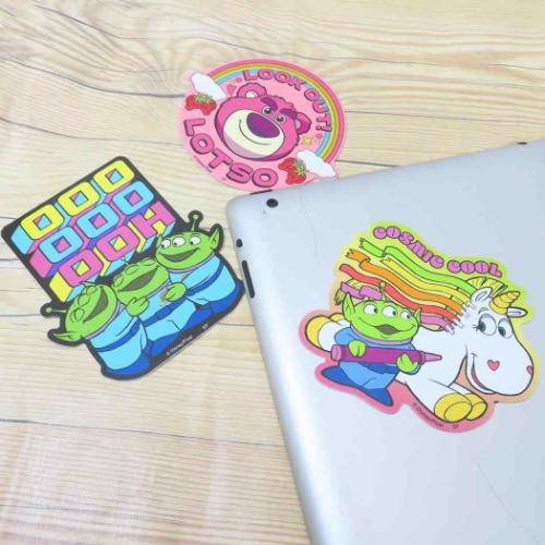 トイストーリー ビッグシール アウトドアステッカー エイリアン OOH ディズニー キャラクター グッズ メール便可