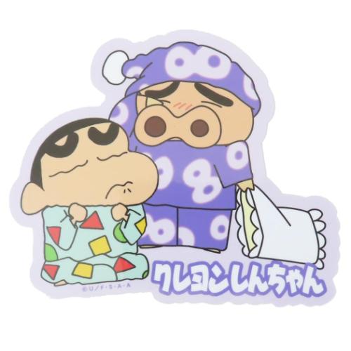 クレヨンしんちゃん ビッグシール アウトドアステッカー ぶりぶりざえもんパジャマ アニメキャラクター グッズ メール便可