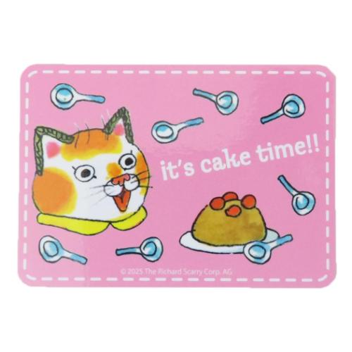 リチャードスキャリー ダイカットシール キャラクターステッカー ケーキ 絵本キャラクター グッズ メール便可
