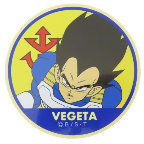 ドラゴンボール超 ビッグシール アウトドアステッカー ベジータ サークル アニメキャラクター グッズ メール便可