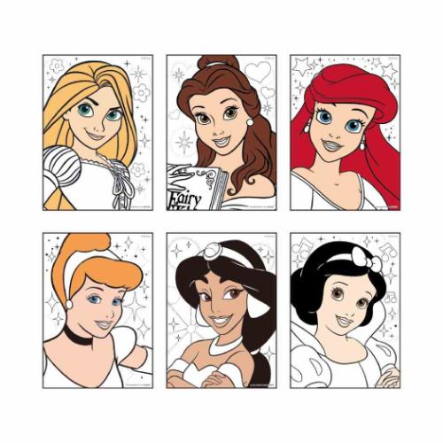 ディズニープリンセス 塗り絵 メイクアップぬりえセット ディズニー キャラクター グッズ