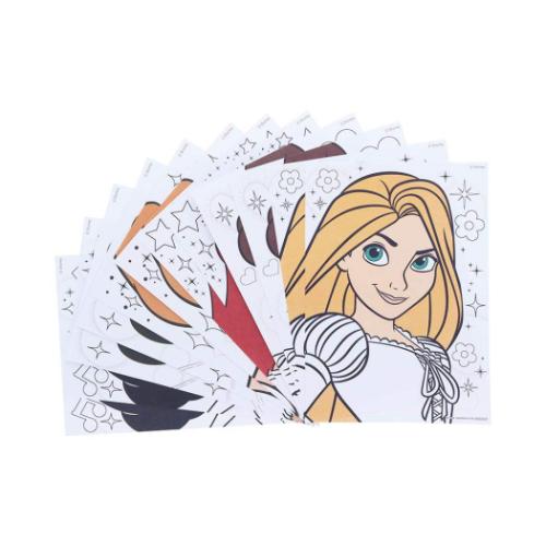 ディズニープリンセス 塗り絵 メイクアップぬりえセット ディズニー キャラクター グッズ