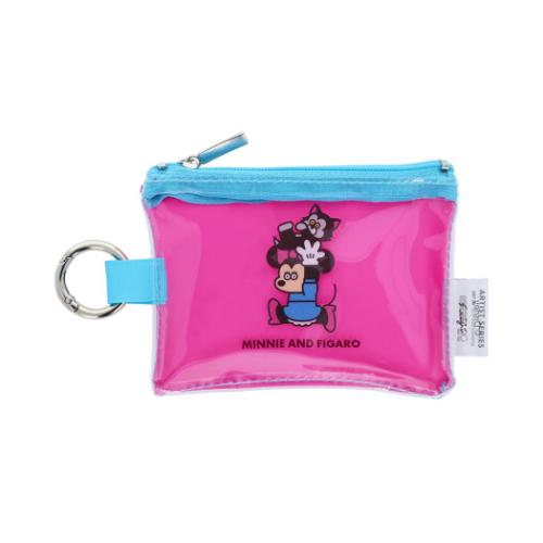 ディズニーx松本セイジ クリアミニポーチ ミニポーチ ミニーマウス ディズニー キャラクター グッズ メール便可