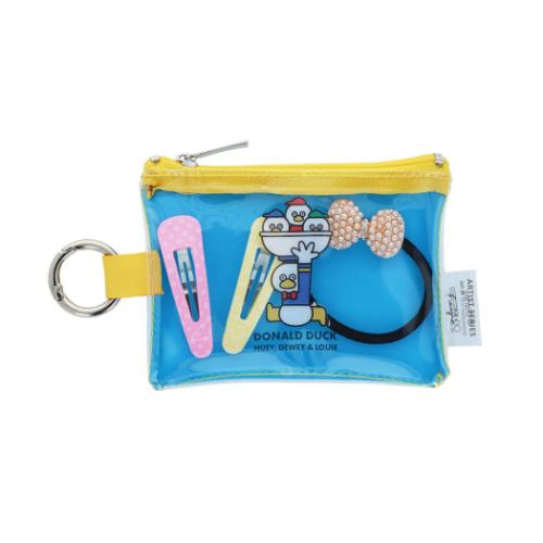 ディズニーx松本セイジ クリアミニポーチ ミニポーチ ドナルドダック ディズニー キャラクター グッズ メール便可
