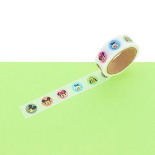 ディズニーx松本セイジ 15mmマステ マスキングテープ フェイス ディズニー キャラクター グッズ メール便可