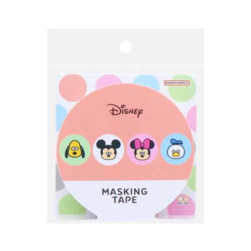ディズニーx松本セイジ 15mmマステ マスキングテープ フェイス ディズニー キャラクター グッズ メール便可