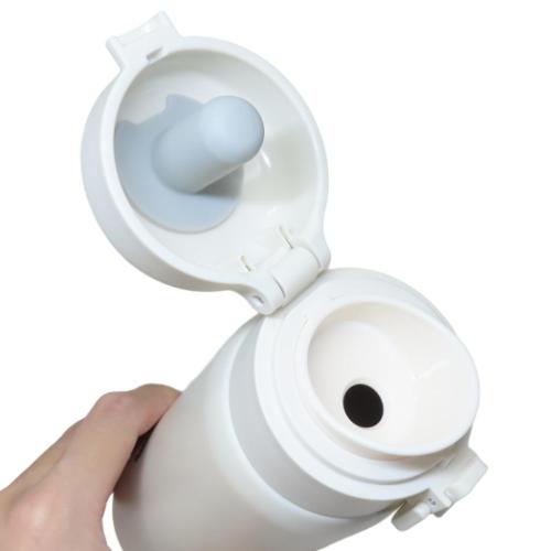 モフサンド 保温保冷水筒 ステンレスワンプッシュボトル 350ml パンダにゃん mofusand キャラクター グッズ