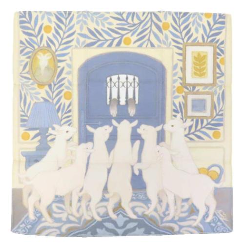 ハンカチーフ ハンカチ Naffy おおかみと七匹のこやぎ かわいい グッズ メール便可