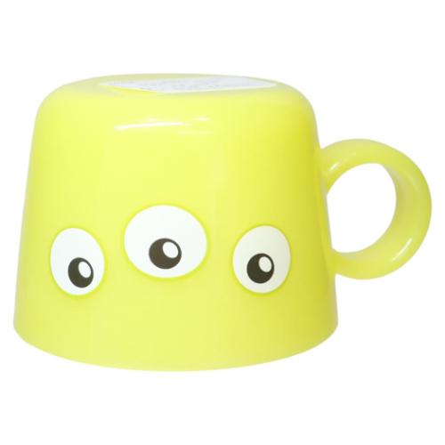 トイストーリー ペットボトル用コップ ペットボトルキャップコップ エイリアン フェイス ディズニー キャラクター グッズ