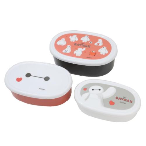 ベイマックス 保存容器 抗菌シール容器3Pセット ディズニー キャラクター グッズ