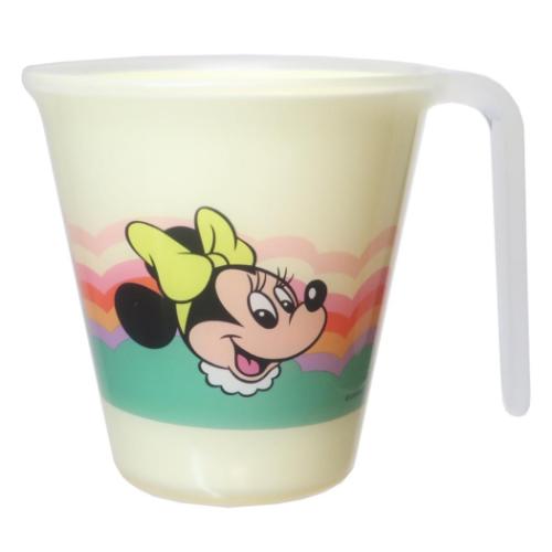 ミニーマウス プラカップ ハンドル付スタッキングタンブラー レトロ ディズニー キャラクター グッズ