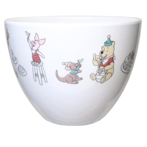 くまのプーさん 茶碗 メラミンライスボウル Cafe ディズニー キャラクター グッズ