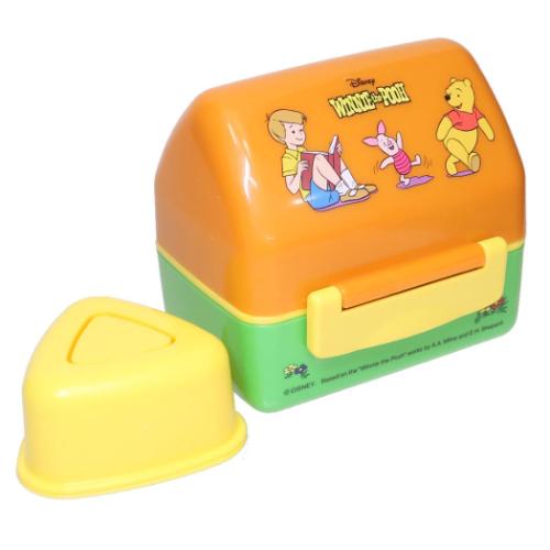 くまのプーさん お弁当箱 抗菌おにぎりランチボックス レトロ ディズニー キャラクター グッズ