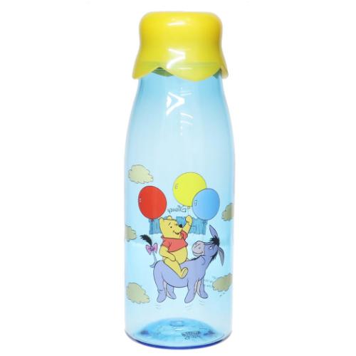 くまのプーさん 水筒 牛乳瓶型ボトル 500ml レトロ ディズニー キャラクター グッズ