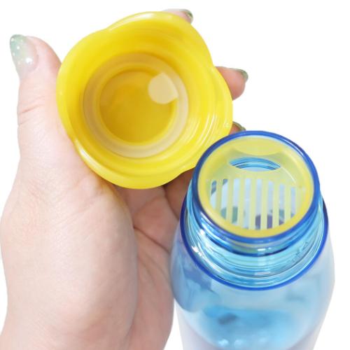 くまのプーさん 水筒 牛乳瓶型ボトル 500ml レトロ ディズニー キャラクター グッズ