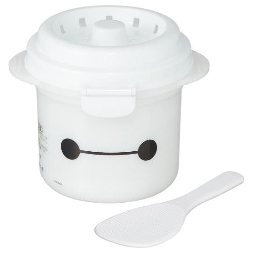ベイマックス 電子レンジごはん調理容器 ご飯メーカー スノコ付き蒸し器対応 ディズニー キャラクター グッズ
