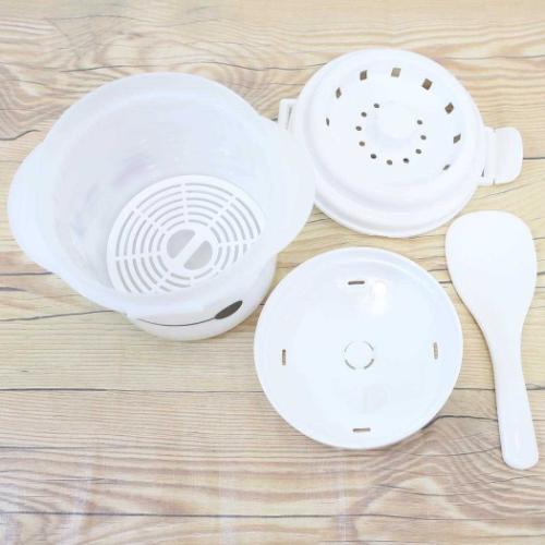 ベイマックス 電子レンジごはん調理容器 ご飯メーカー スノコ付き蒸し器対応 ディズニー キャラクター グッズ