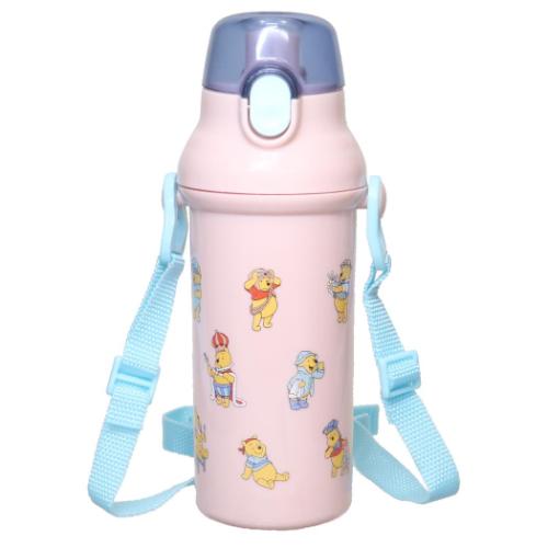 くまのプーさん 水筒 抗菌食洗機対応直飲みプラワンタッチボトル 480ml コスチューム ディズニー キャラクター グッズ