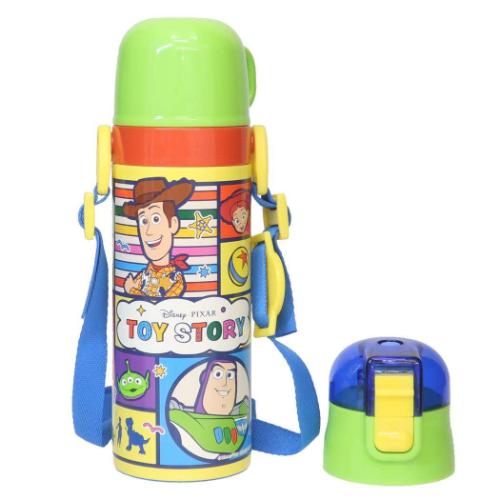 トイストーリー 保冷水筒 超軽量コンパクト2WAYステンレスボトル 直飲み470ml コップ飲み430ml 25 ディズニー キャラクター グッズ