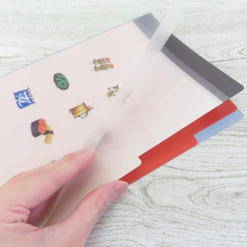 ピクセルック ポケットファイル A5ポケットクリアファイル 居酒屋 かわいい グッズ メール便可
