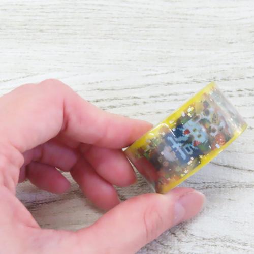 ピクセルック マスキングテープ オーロラ箔クリアマスキングテープ 20mmマステ 居酒屋 DECOテープ グッズ メール便可