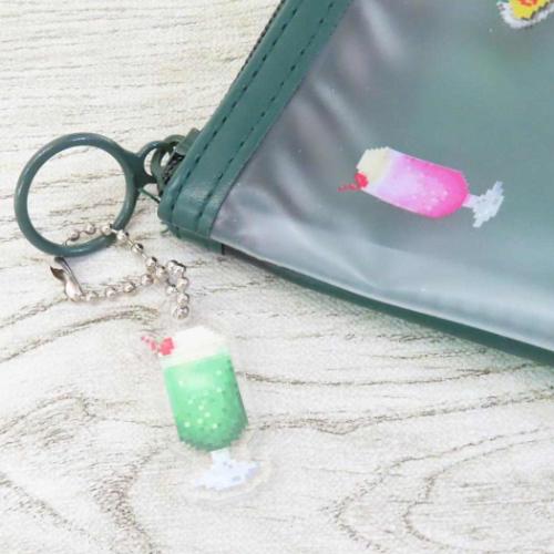 ピクセルック コスメポーチ PVCポーチ 喫茶店 かわいい グッズ メール便可