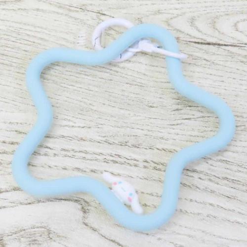 シナモロール スマホアクセ マルチリングプラス シリコンブレスレット サンリオ キャラクター グッズ メール便可