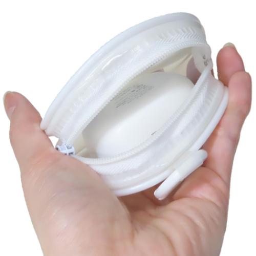 スヌーピー ミニポーチ ガジェットクリアポーチ ホワイト ピーナッツ キャラクター グッズ メール便可