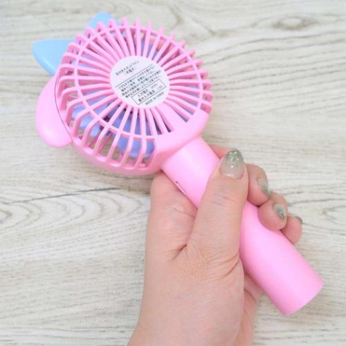 マイメロディ 携帯用扇風機 耳付きスタンドファン サンリオ キャラクター グッズ