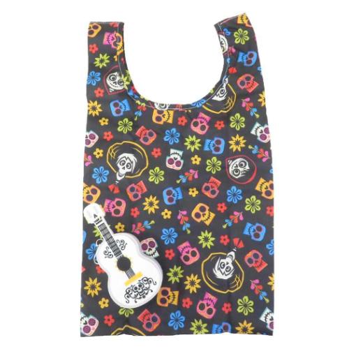 リメンバーミー ショッピングバッグ ポーチ付きエコバッグ レジェンダリーギター ディズニー リメンバーミー グッズ