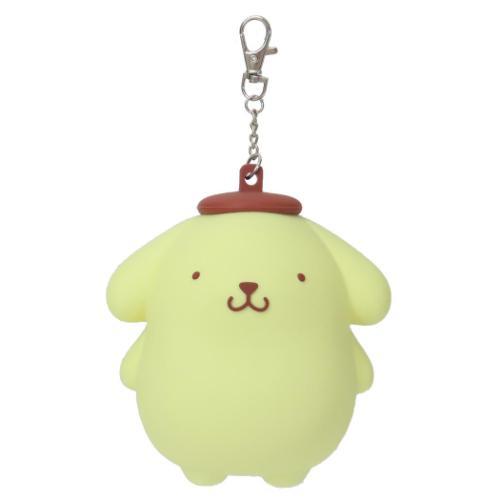 ポムポムプリン ショッピングバッグ ポーチ付きエコバッグ ソリッドプリン サンリオ キャラクター グッズ