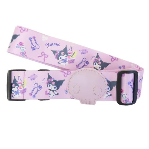 クロミ トラベルグッズ キャリーケースベルト クロミのおでかけ サンリオ キャラクター グッズ