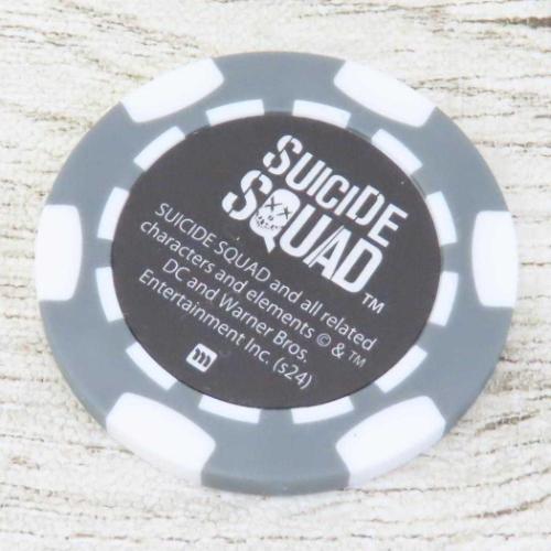 スーサイドスクワッド ゴルフ用品 ゴルフマーカー コイン型 マークジョーカー DCコミック 映画キャラクター グッズ メール便可