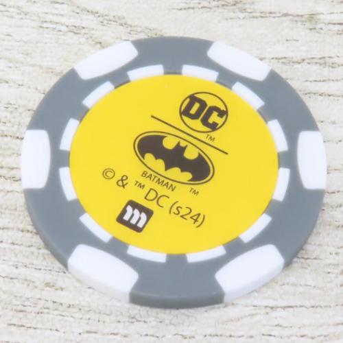 バットマン ゴルフ用品 ゴルフマーカー コイン型 ブラックショット DCコミック キャラクター グッズ メール便可