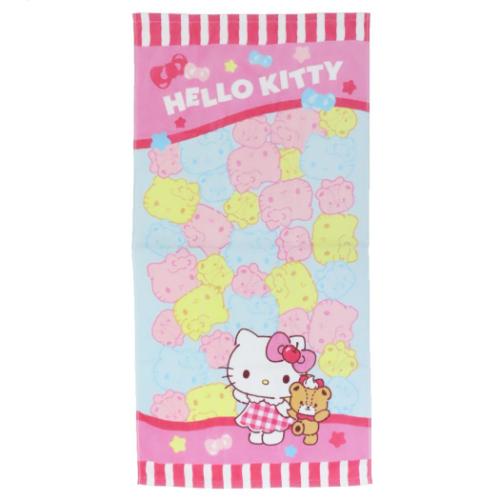 ハローキティ バスタオル プリントビッグタオル KT ファンシースナック サンリオ キャラクター グッズ メール便可