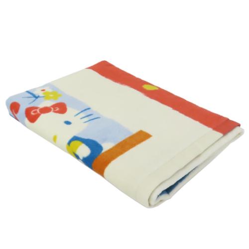 ハローキティ バスタオル プリントビッグタオル KT ベビーデザイン サンリオ キャラクター グッズ メール便可