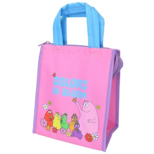 バーバパパ お弁当かばん ランチバッグスクエア Ｍ BARBAPAPA キャラクター グッズ メール便可