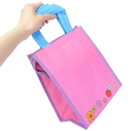 バーバパパ お弁当かばん ランチバッグスクエア Ｍ BARBAPAPA キャラクター グッズ メール便可