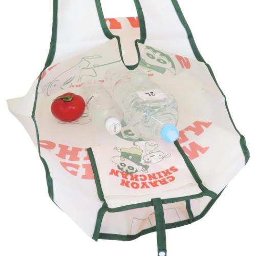 クレヨンしんちゃん エコバッグ ショッピングバッグ GR RD アニメキャラクター グッズ メール便可