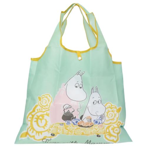 ムーミン エコバッグ ショッピングバッグ GR 北欧 キャラクター グッズ メール便可